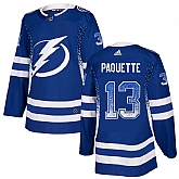 Lightning 13 Cedric Paquette Blue Drift Fashion Adidas Jersey,baseball caps,new era cap wholesale,wholesale hats